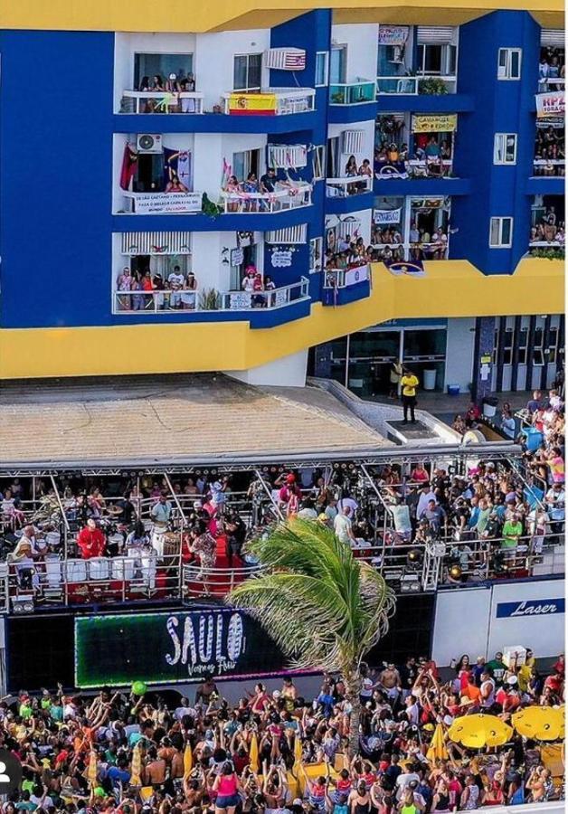 Flat O Point Do Carnaval Do Farol Da Barra Apartment Salvador Exterior foto