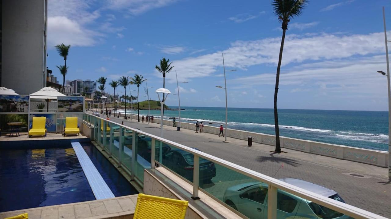 Flat O Point Do Carnaval Do Farol Da Barra Apartment Salvador Exterior foto