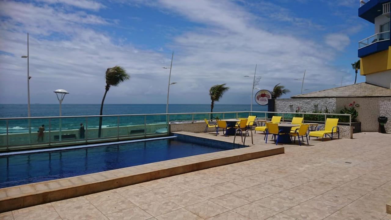 Flat O Point Do Carnaval Do Farol Da Barra Apartment Salvador Exterior foto